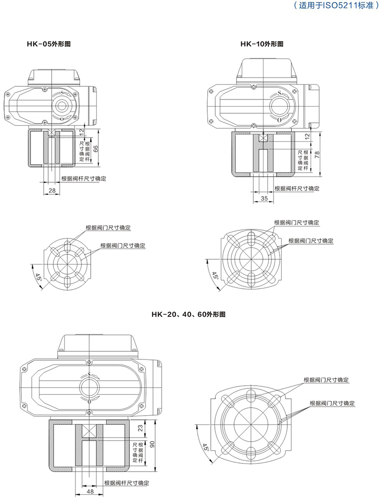 閥門電動執行器
